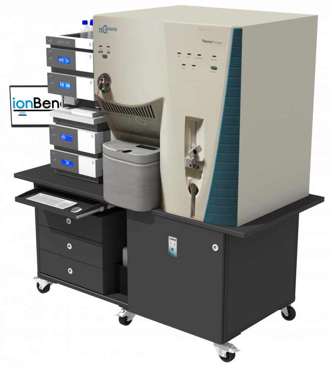 thermofisher lcms lcq bench vibration dampening system